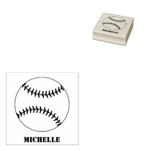 Tampons Encreurs Nom personnalisé Baseball