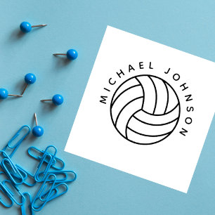 Tampons Encreurs Nom personnalisé de volley-ball Sport