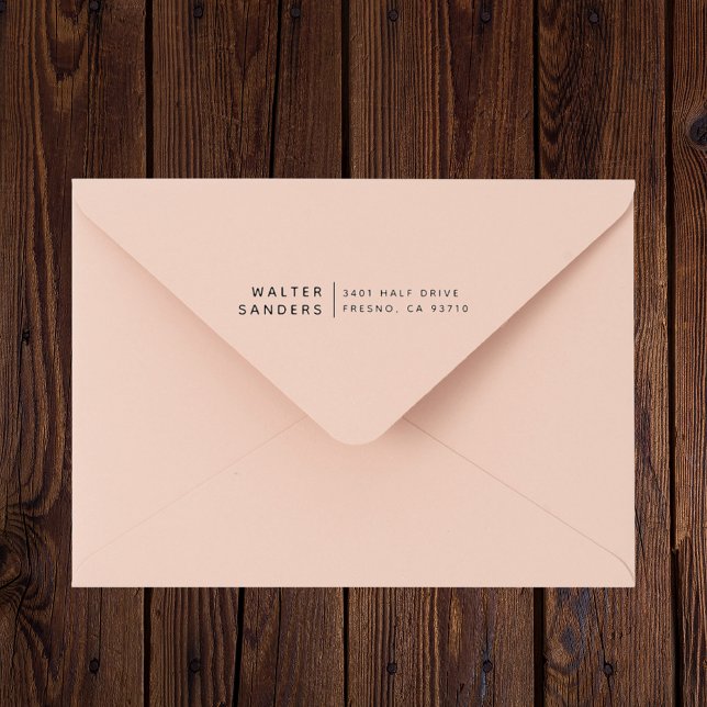 Tampons Encreurs Nom personnalisé et adresse de retour standard (Créateur téléchargé)