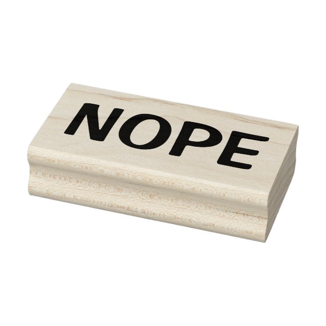 Tampons Encreurs NOPE ( comme dans NO, Rejeté, Refusé ) (Tampon)