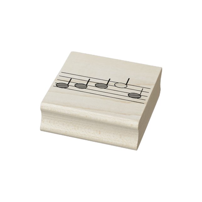 Tampons Encreurs Notes musicales Personnel musical (Tampon)