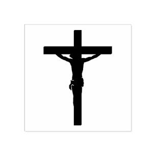 Tampons Encreurs Notre seigneur Jésus-Christ sur la croix/crucifix