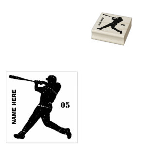 Tampons Encreurs Numéro de nom personnalisé Baseball