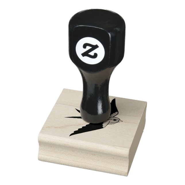 Tampons Encreurs Oiseau folle, avale, petit oiseau volant (Tampon)