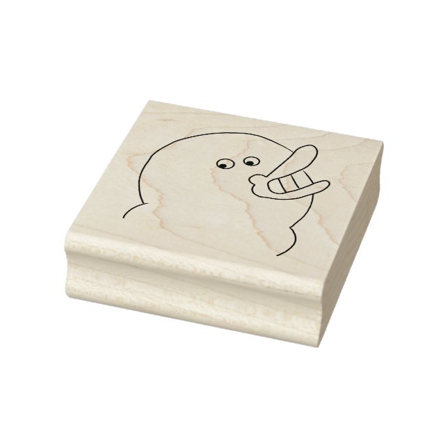 Tampons Encreurs Oiseau idiot, grand sourire (Tampon)