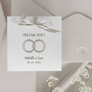 Tampons Encreurs Original Mariage tendance Anneaux Merci Mariage 