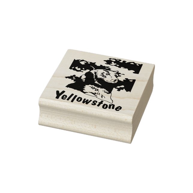 Tampons Encreurs Ours du parc national Yellowstone (Tampon)
