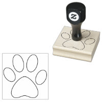 Outline Empreinte de patte droit animal chat chien