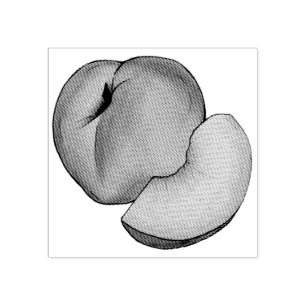 Tampons Encreurs Peach Été Ripe Juicy Georgia Pache Fruit