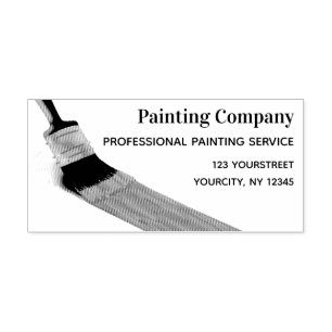 Tampons Encreurs Peinture Peintre Service Société Pinceau