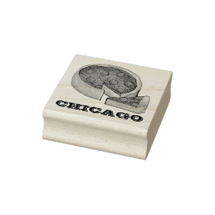 Tampons Encreurs Pépperoni au fromage à la pizza de Chicago
