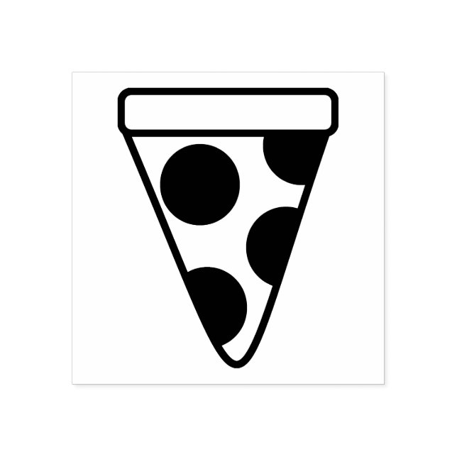 Tampons Encreurs Pepperoni Pizza Slice (Impression)