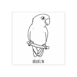 Tampons Encreurs Perroquet de caricature mignon lovebird