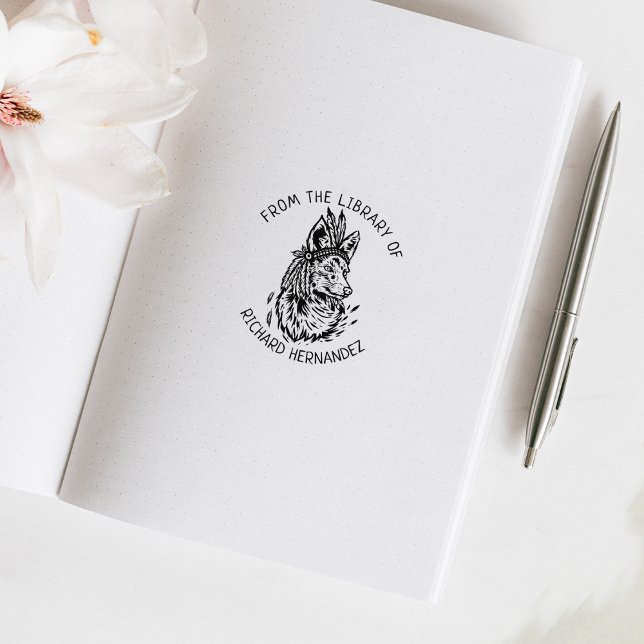 Tampons Encreurs Personnalisé à partir de la bibliothèque de, Fox B (Créateur téléchargé)