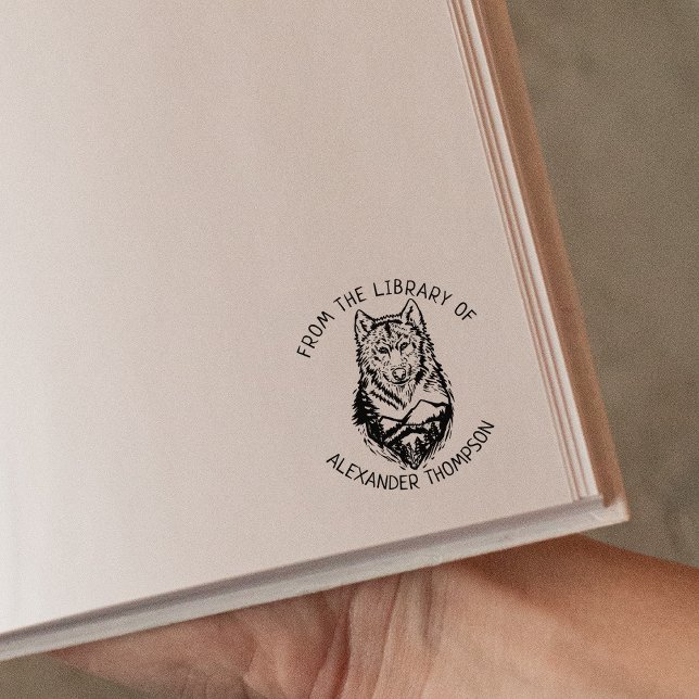 Tampons Encreurs Personnalisé À Partir De La Bibliothèque De, Livre (Créateur téléchargé)