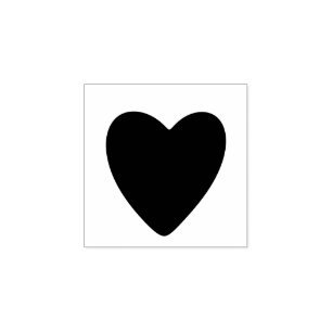 Tampons Encreurs Petit coeur de timbres en caoutchouc