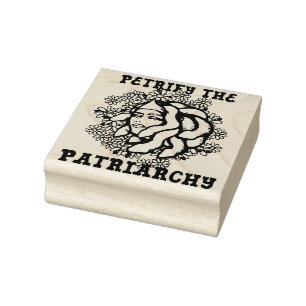 Tampons Encreurs Petrifier le patriarcat Medusa Gorgon