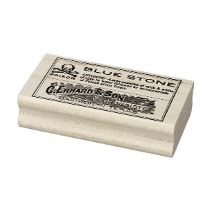 Tampons Encreurs PharmaciePothécaire Étiquette Vintage Timbre