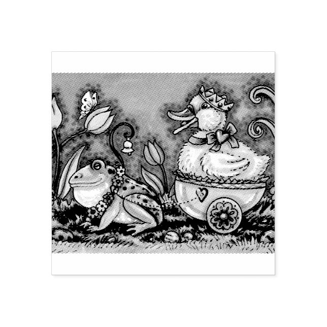 TAMPONS ENCREURS PILOTE EN CAOUTCHOUC DE PÂQUES DE FROG ET DUCK PRI (Impression)