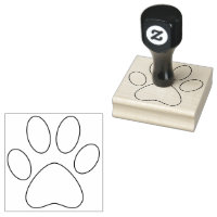 Plan Empreinte de patte gauche animal de compagnie