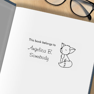 Tampons Encreurs Plaque de livre Sleepy Little Fox