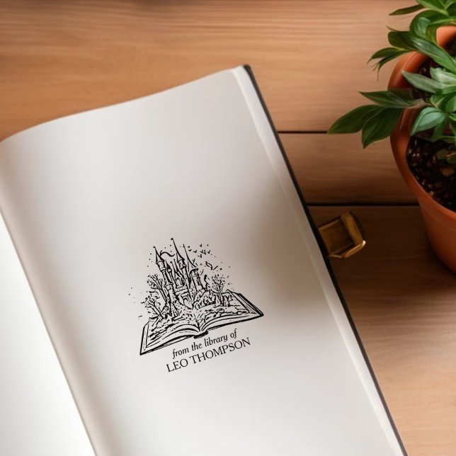 Tampons Encreurs Plaque vintage Imaginaire Castle (Créateur téléchargé)