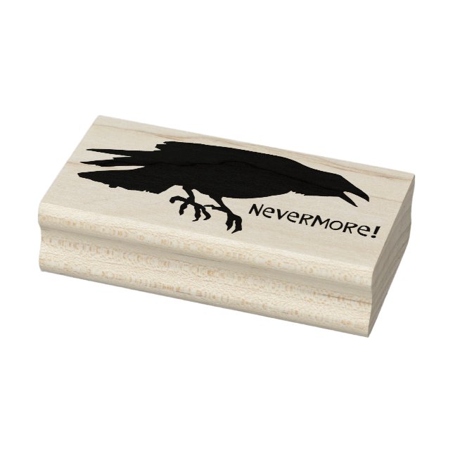 Tampons Encreurs "Plus jamais" Corbeau (Tampon)
