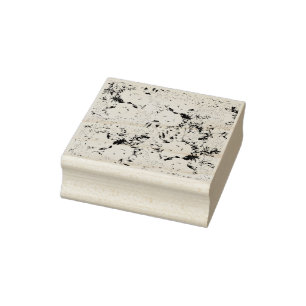Tampons Encreurs Point, Timbre d'art en bois de vache noire
