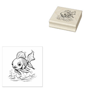 Tampons Encreurs Poisson