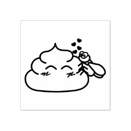 Tampons Encreurs Poop in Love - Brootsch le PooPoo