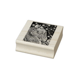 TAMPONS ENCREURS PORTRAIT DRAGON MYTHIQUE POMPE GOTHIQUE EN CAOUTCH