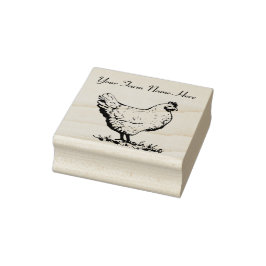 Tampons Encreurs Poulet personnalisé