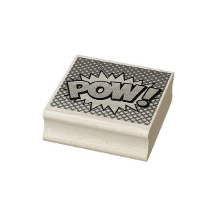Tampons Encreurs POW !Tampon en caoutchouc