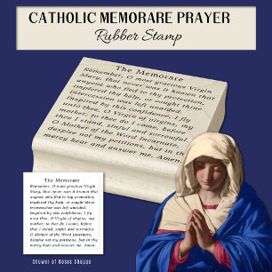 Tampons Encreurs Prière catholique traditionnelle Vierge Marie Memo