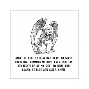 Tampons Encreurs Prière des Anges du Guardian catholique tradition