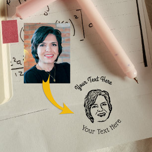 Tampons Encreurs Professeur de photo personnalisé