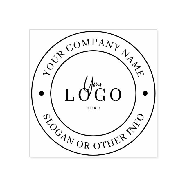 Tampons Encreurs Professional Custom Logo Rubber Stamp (Impression)