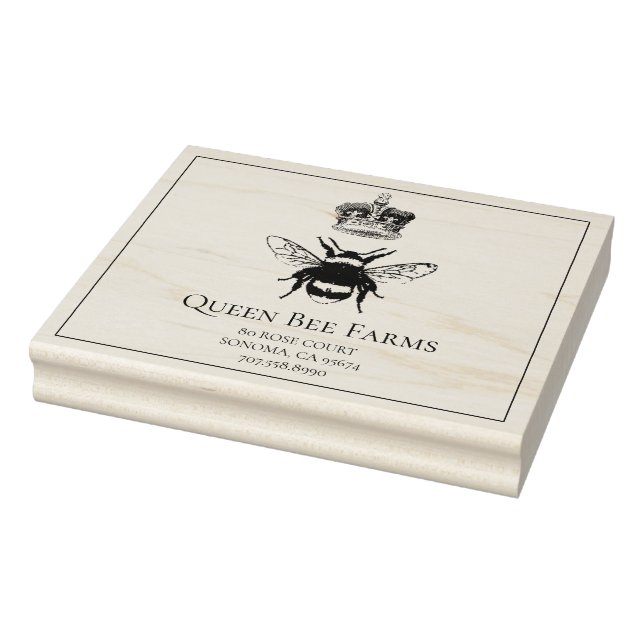 Tampons Encreurs Queen Bee Et Crown Apier Ferme Ou Chandelier (Tampon)
