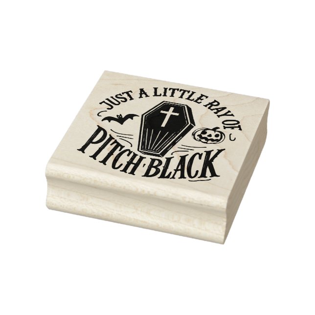 Tampons Encreurs Ray of Pitch Black - Halloween avec Bite (Tampon)