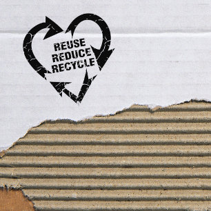 Tampons Encreurs Réutiliser, Réduire, Recycler, Rustique