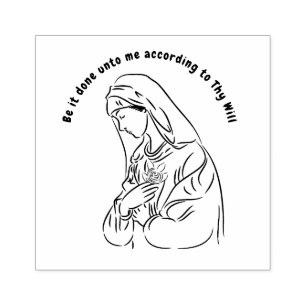 Tampons Encreurs Rose mystique de la Sainte Vierge Marie