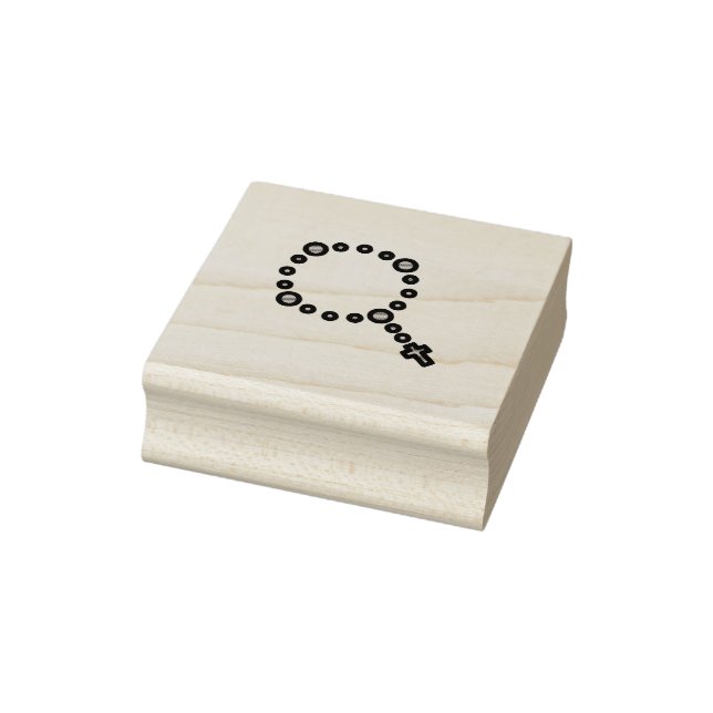 Tampons Encreurs Rosery Beads catholique (Tampon)