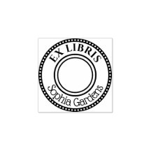 Round Ex Libris Arête décorative