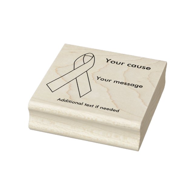 Tampons Encreurs Ruban de sensibilisation personnalisable (Tampon)