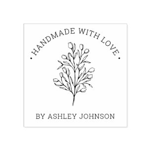 Tampons Encreurs Rustique Personnalisé À La Main Avec Amour