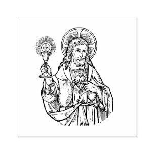Tampons Encreurs Sacré Coeur de Jésus Religieux Catholique