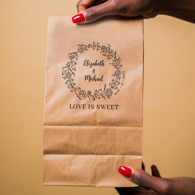 Tampons Encreurs Sacs sucrés Mariages floraux (Créateur téléchargé)