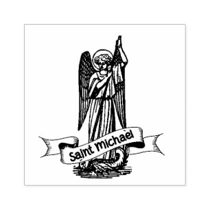 Tampons Encreurs Saint Michel l'Archange Ange Religieux