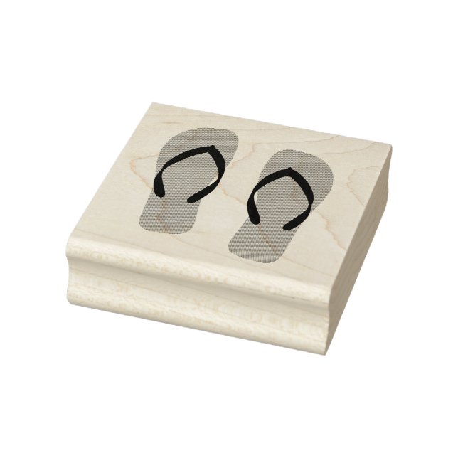 Tampons Encreurs Sandales de plage Flip Flops (Tampon)