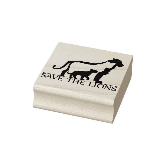 Tampons Encreurs Sauvez les lions (Tampon)